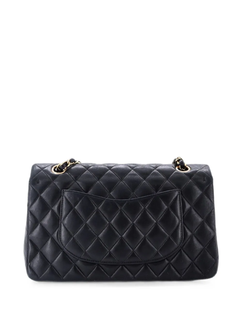 CHANEL Pre-Owned クラシック ダブルフラップ マトラッセ ラムスキン