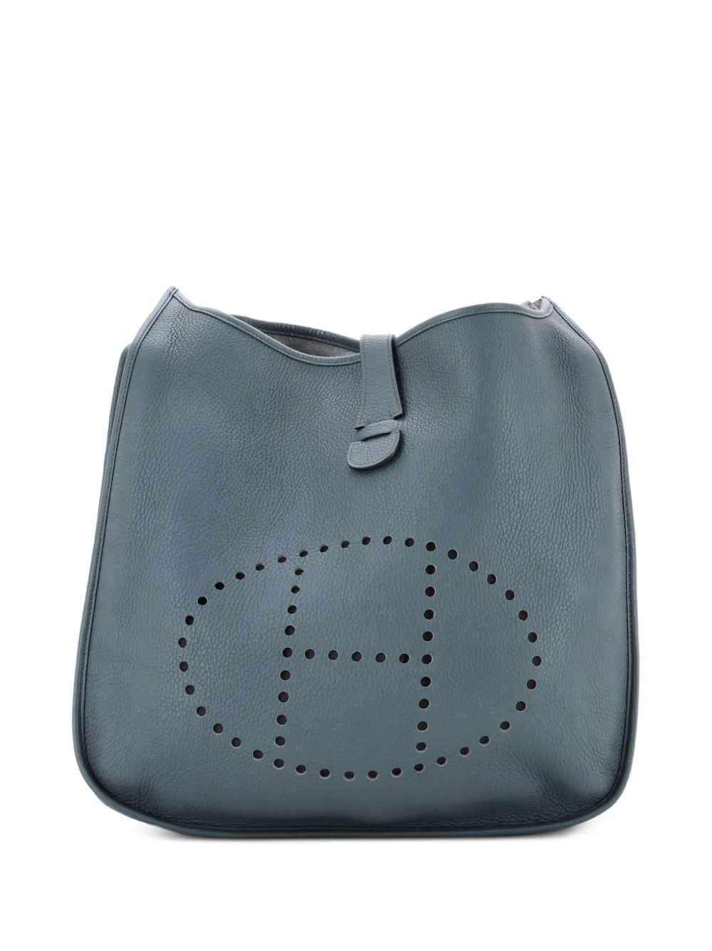 Hermès Pre-Owned Borsa a tracolla Evelyne Gen III TGM in pelle Clemence - Blu