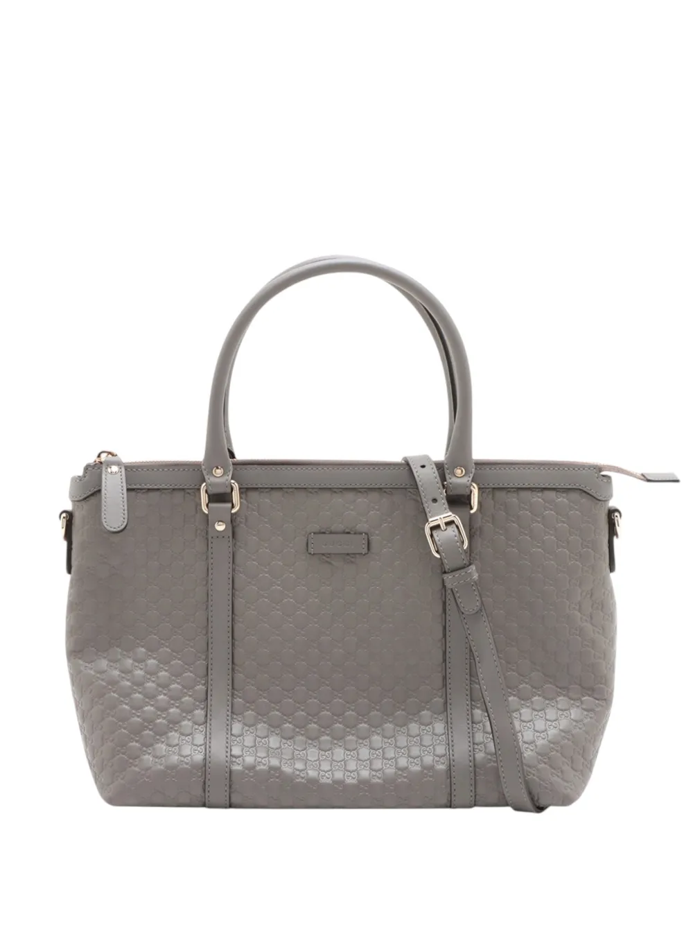 Gucci Pre-Owned 2000-2015 Small Microguccissima Joy satchel - Grigio