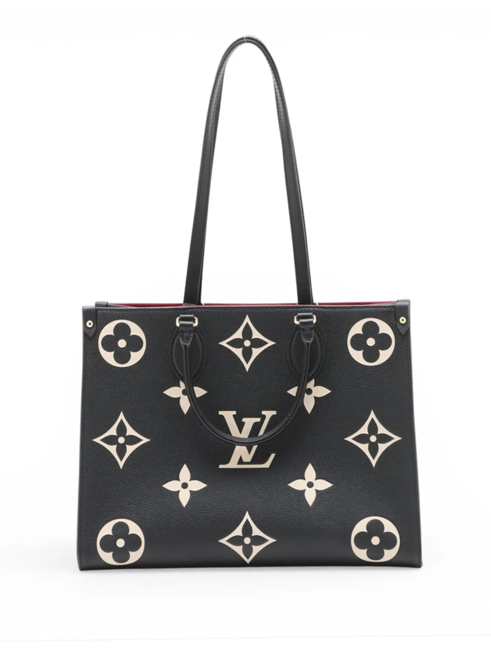 Louis Vuitton Pre-Owned 2020-2026 Bicolor Monogram Empreinte Giant Onthego MM satchel - Schwarz