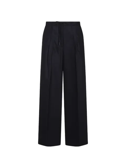 Nine In The Morning pantalones plisados con cordones en la pretina