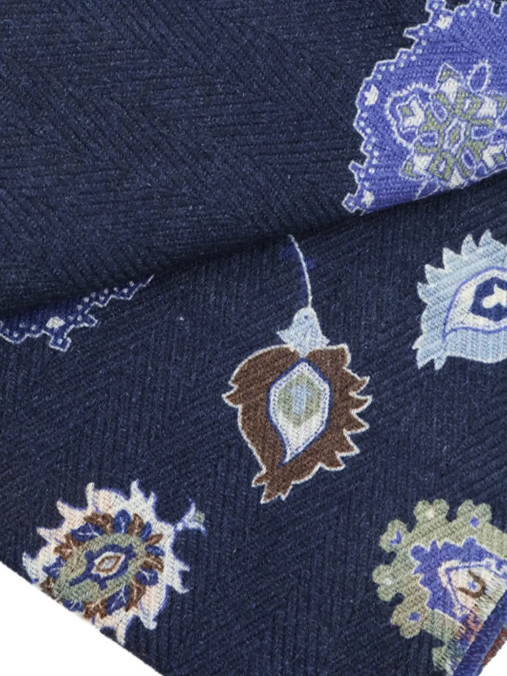 Altea Sjaal met paisley-print Blauw