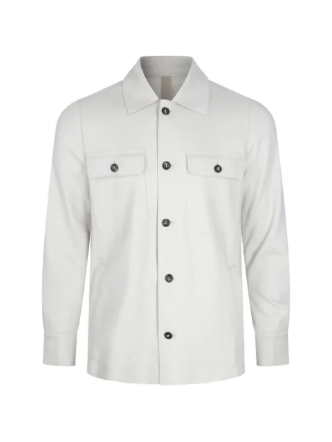 Eleventy button-up shirt jacket