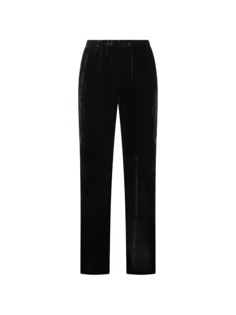Antonelli velvet straight-leg trousers