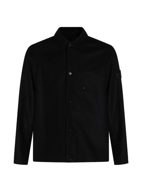 Stone Island 1200020 wool nylon flannel_S.I. Ghost overshirt