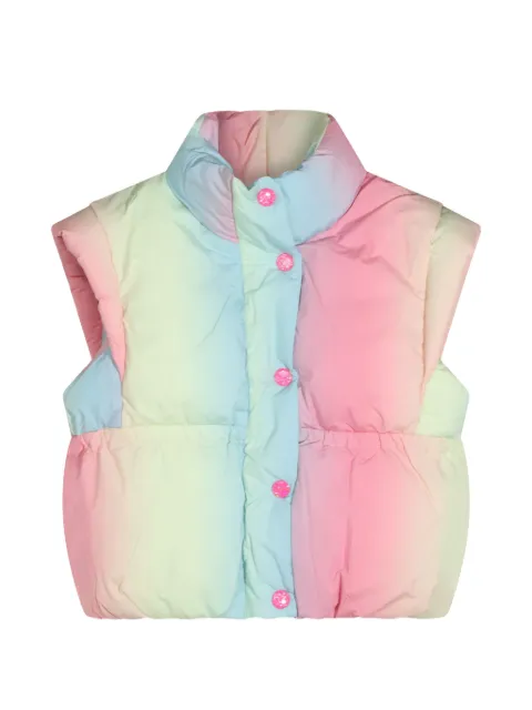 Billieblush gradient-effect padded gilet