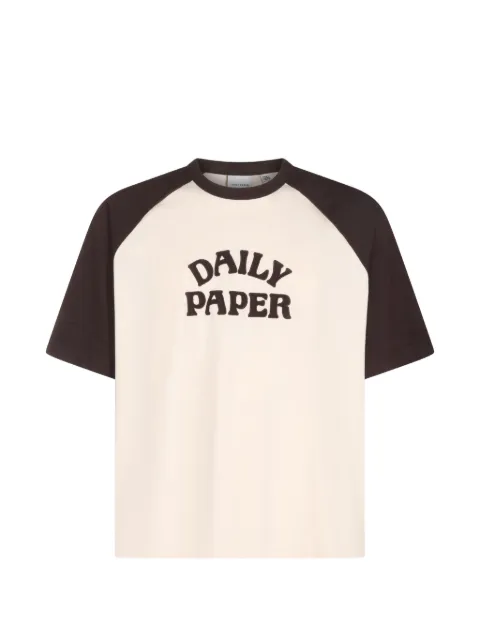Daily Paper logo-print raglan-sleeve T-shirt