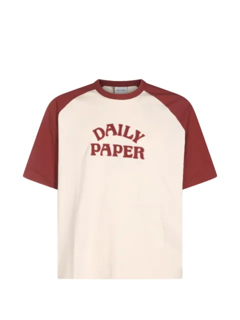 Daily Paper raglan-sleeve logo-print T-shirt
