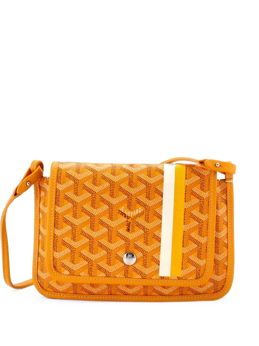 Goyard Pre-Owned Plumet Clutch Wallet Printed Coated Canvas crossbody bag - Gelb
