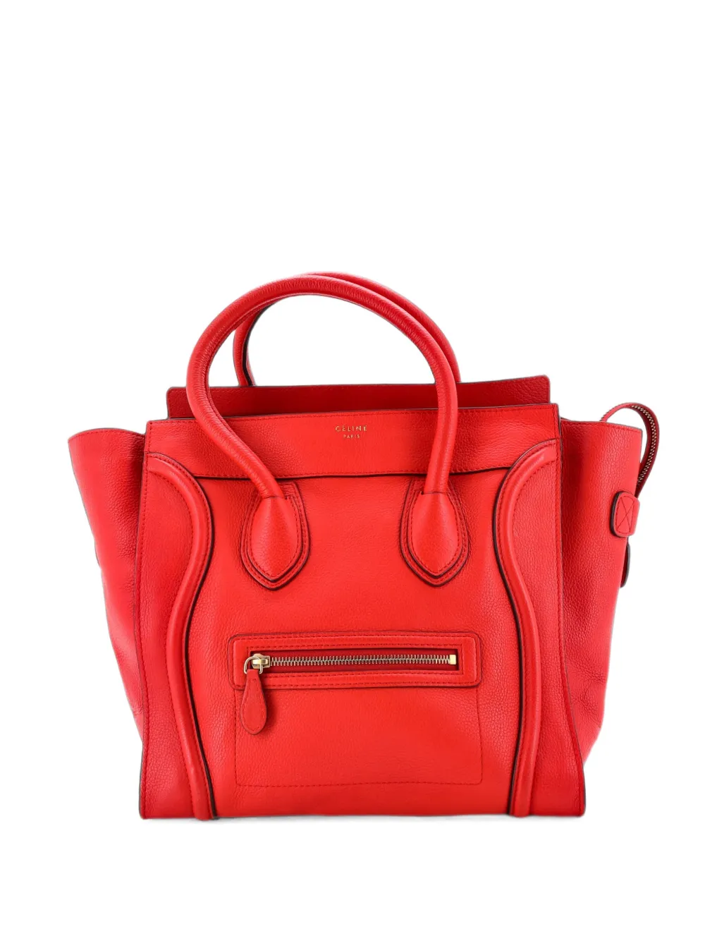 Celine Pre-Owned Phantom Bag Grainy Leather Medium tote bag - Rot