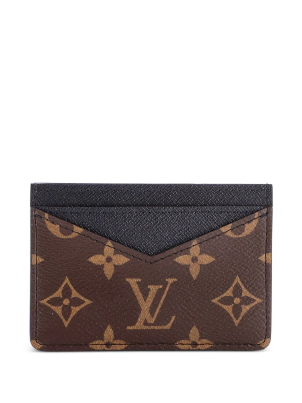 Louis Vuitton Pre-Owned Neo Macassar Monogram Canvas card holder - Brown