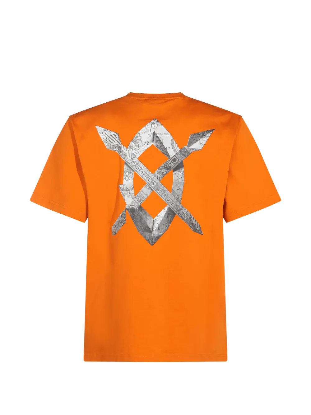 Daily Paper Origami Shield katoenen T-shirt Oranje