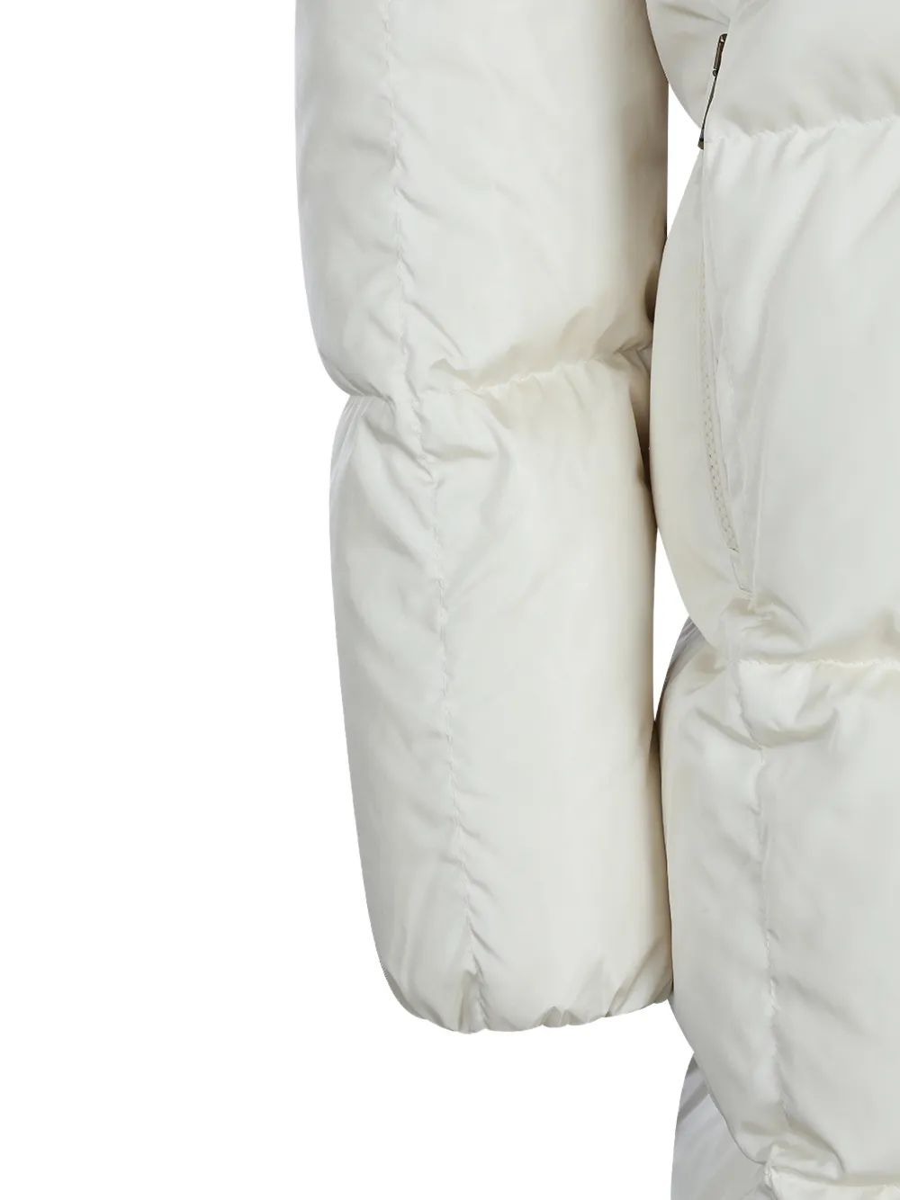 Moncler Gewatteerde jas Beige