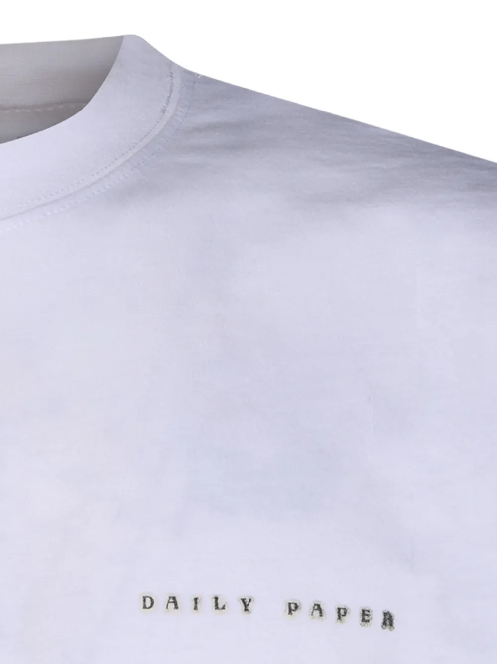 Daily Paper Katoenen T-shirt met logoprint Wit
