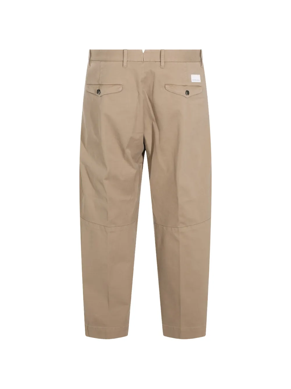 Nine In The Morning Broek met geplooide voorkant Beige