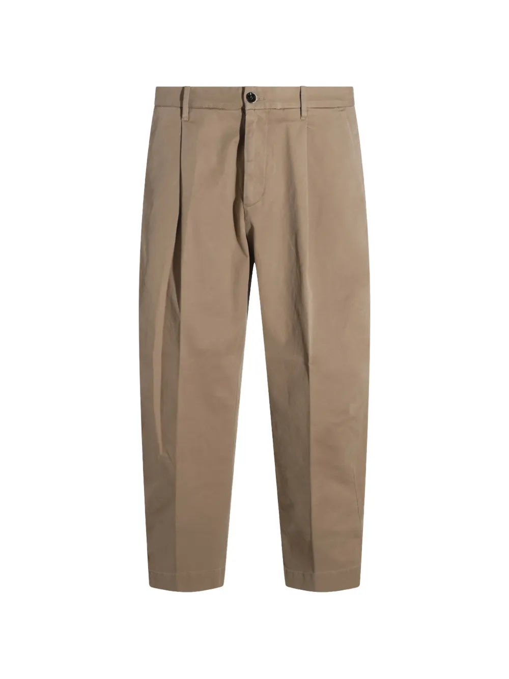 Nine In The Morning pleated-front trousers - Toni neutri