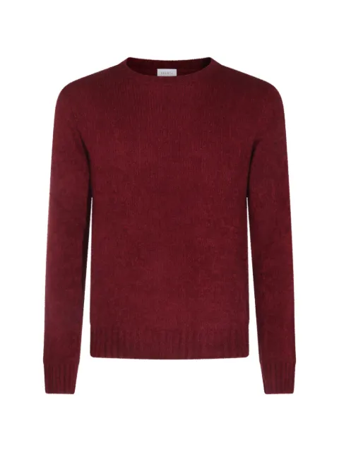 04651 / A TRIP IN A BAG crew-neck bouclé-knit sweater