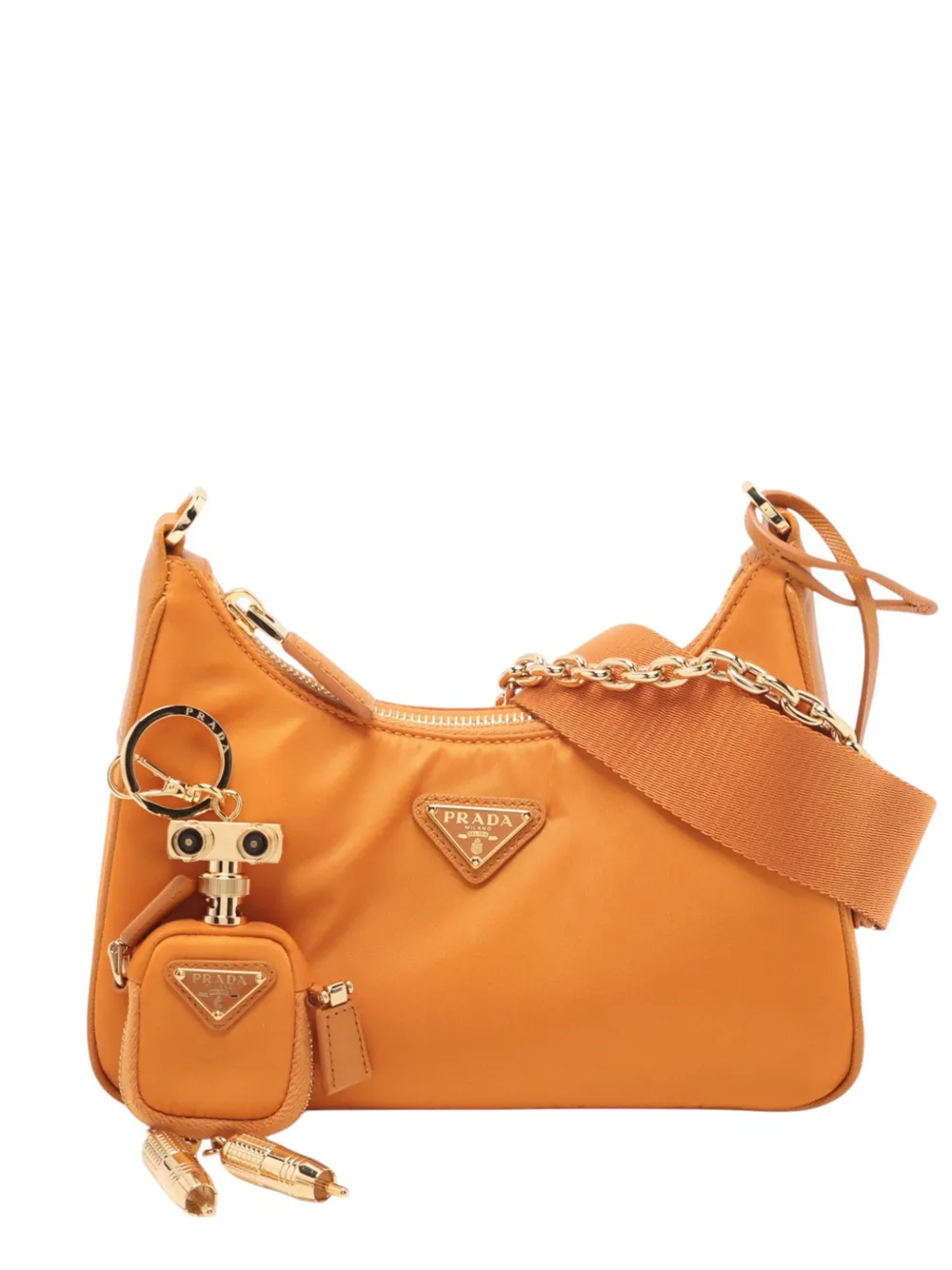 Prada Pre-Owned 2013-2026 Re Nylon Re Edition 2005 satchel - Orange
