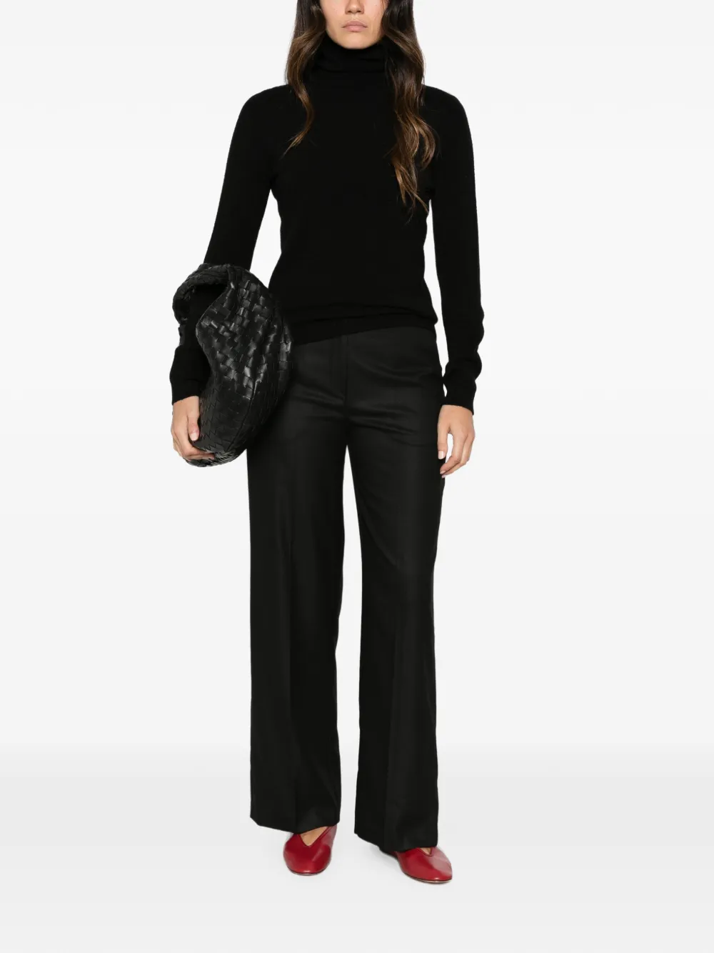 VELA SHOP roll-neck sweater