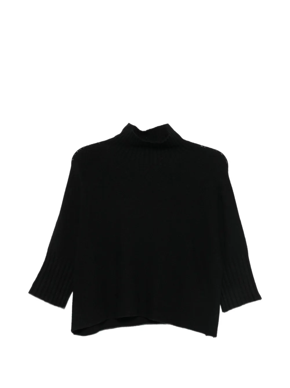 VELA SHOP ribbed-knit high-neck sweater