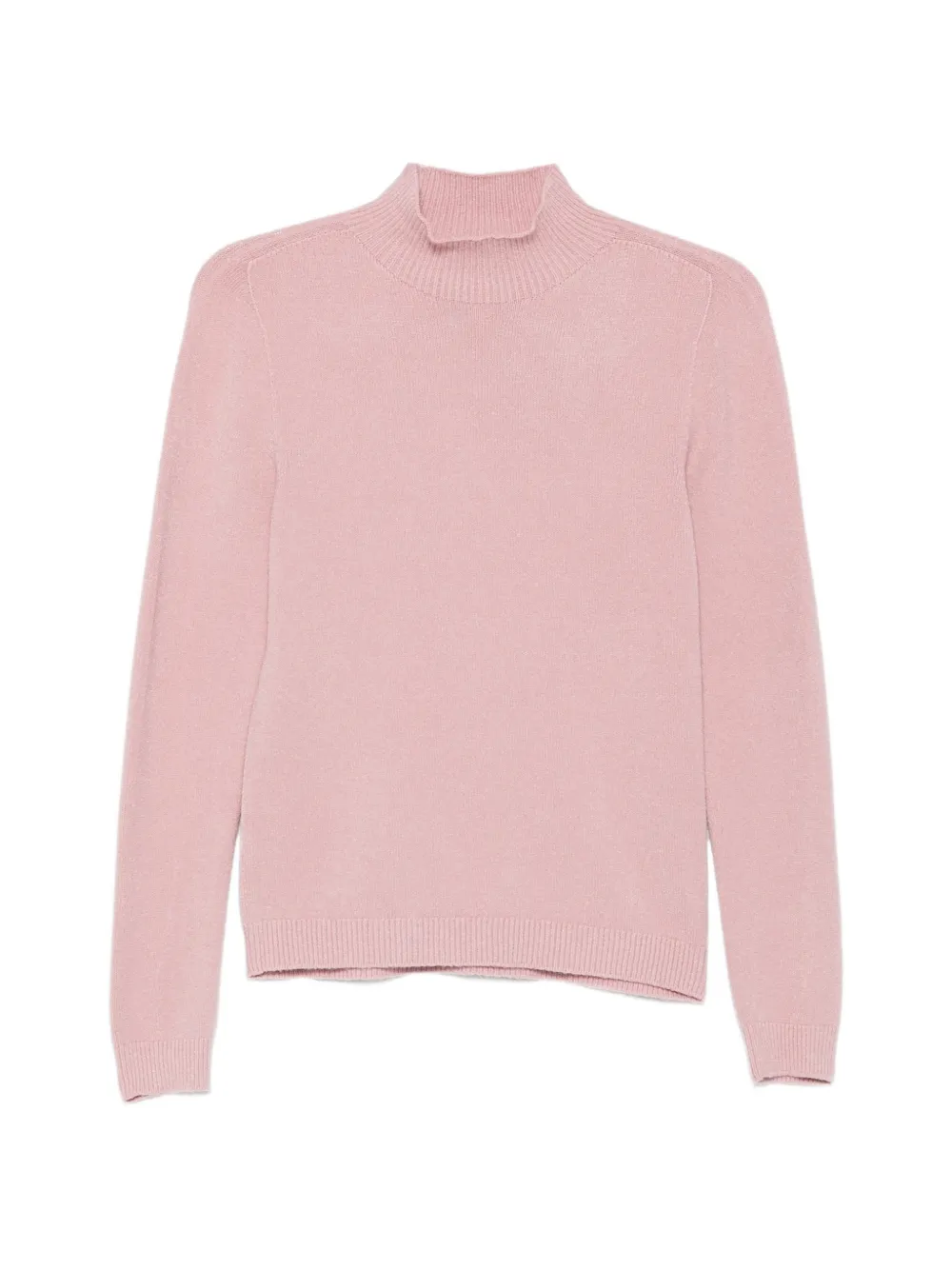 VELA SHOP high-neck rib-trimmed sweater