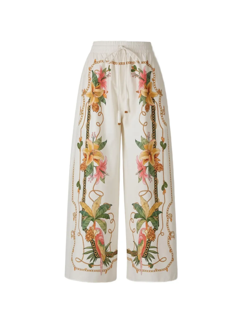 FARM Rio Tropical Royalty off-white pants Beige