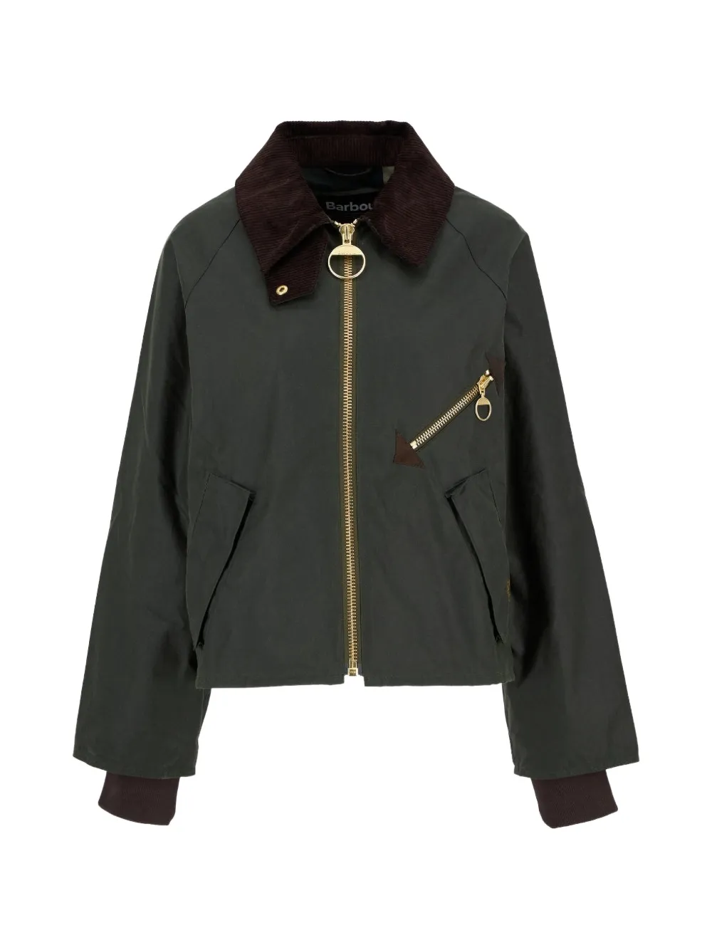 Barbour International Giacca cerata Arlene - Verde