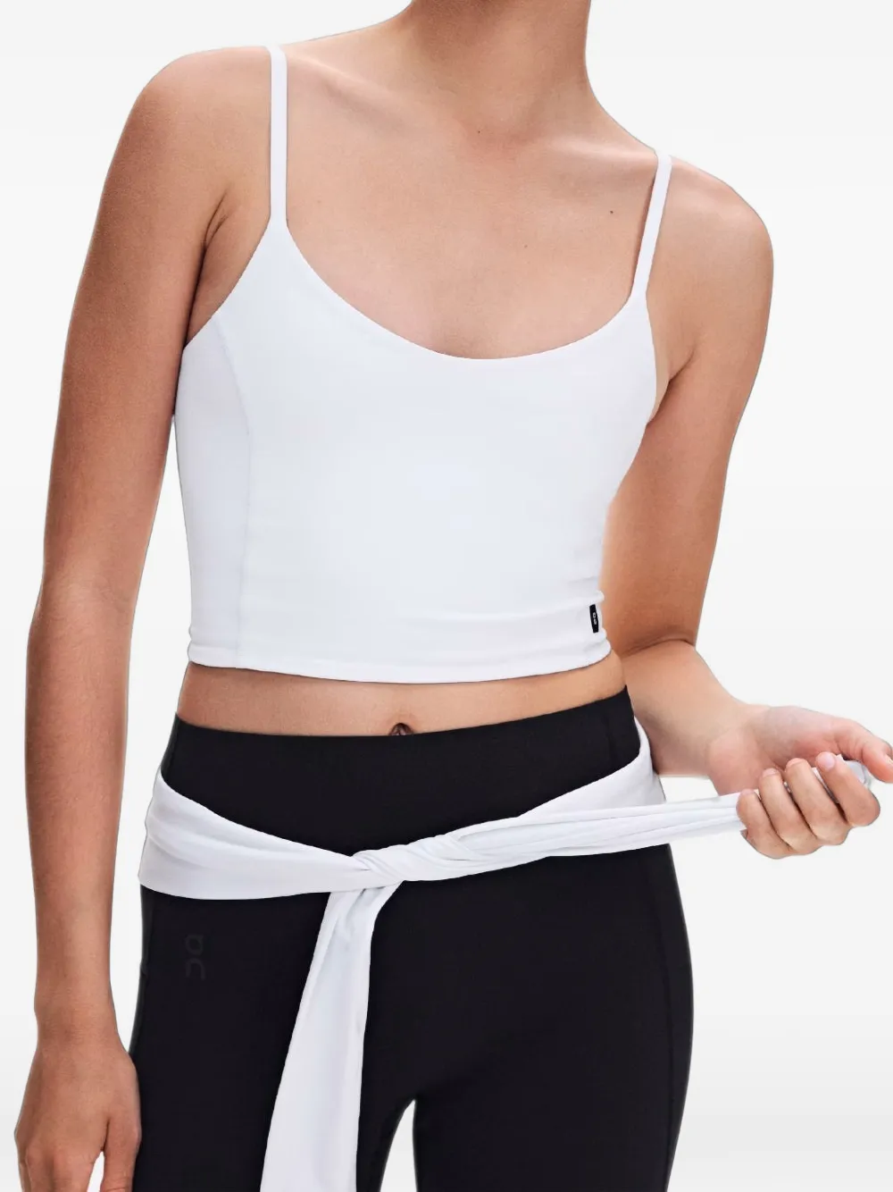 On Studio cropped top Wit