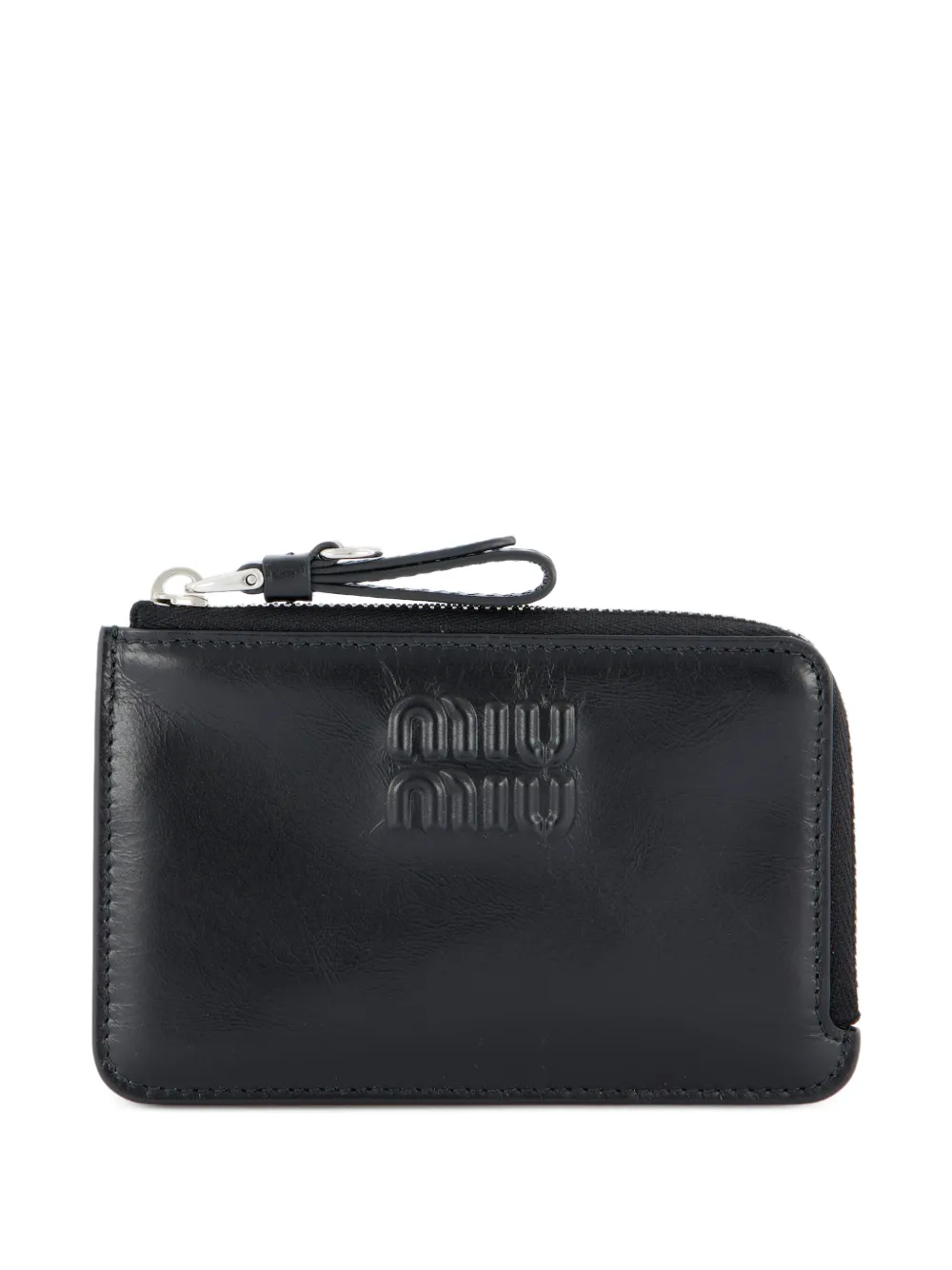 Miu Miu Portacarte in pelle - Nero