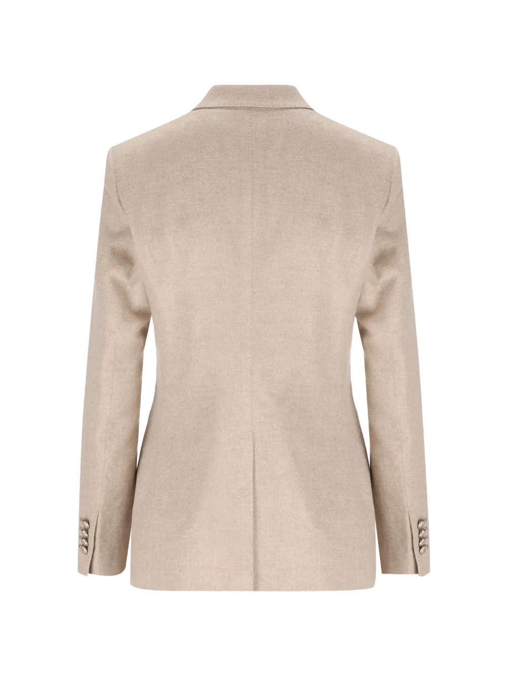 Tagliatore Blazer met dubbele rij knopen en puntige revers Beige