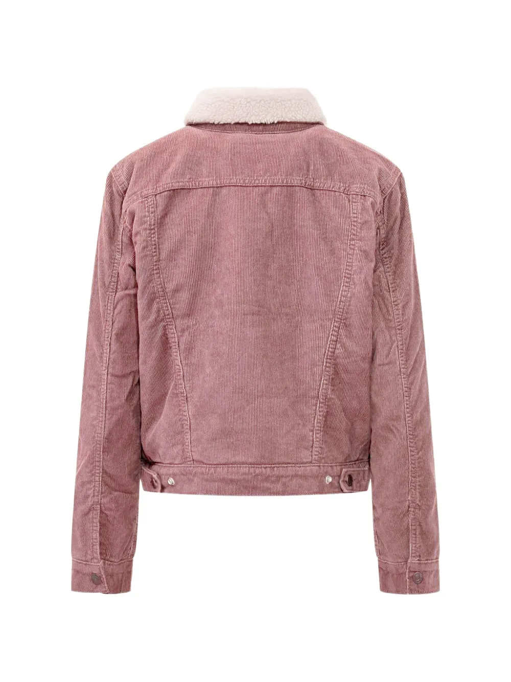Levi's Original Sherpa Trucker ribfluwelen jack Roze