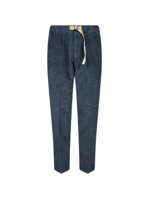 White Sand belted corduroy trousers