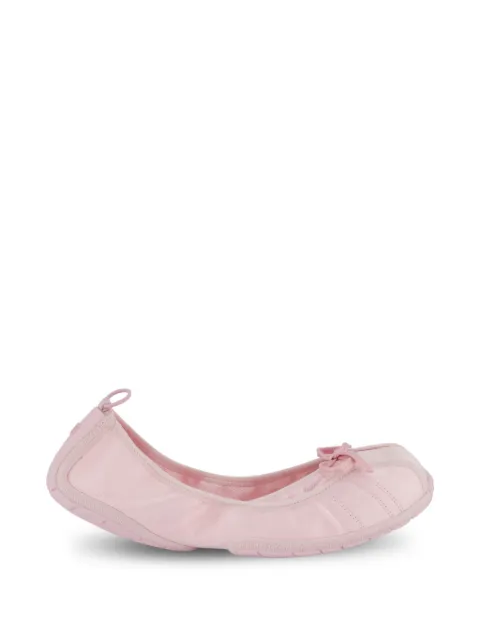 Balenciaga flats con paneles y detalle de moño
