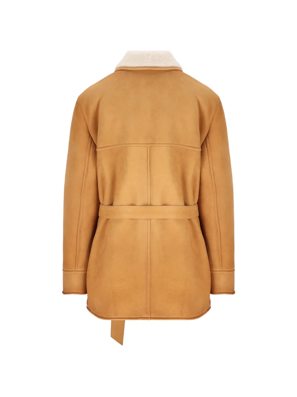 Miu Lammy coat Beige