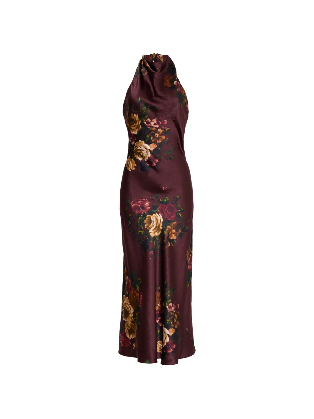 Cara Cara Fara floral-print silk maxi dress