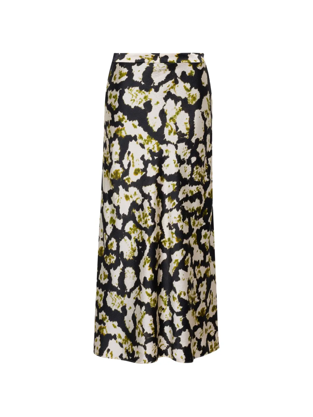 Cara Cara Kaia hammered-silk midi skirt - Nude