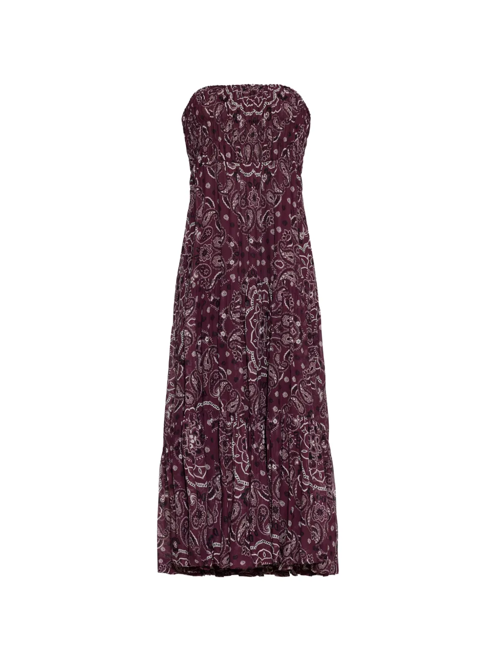 Cara Cara Emilina bandana-print maxi skirt