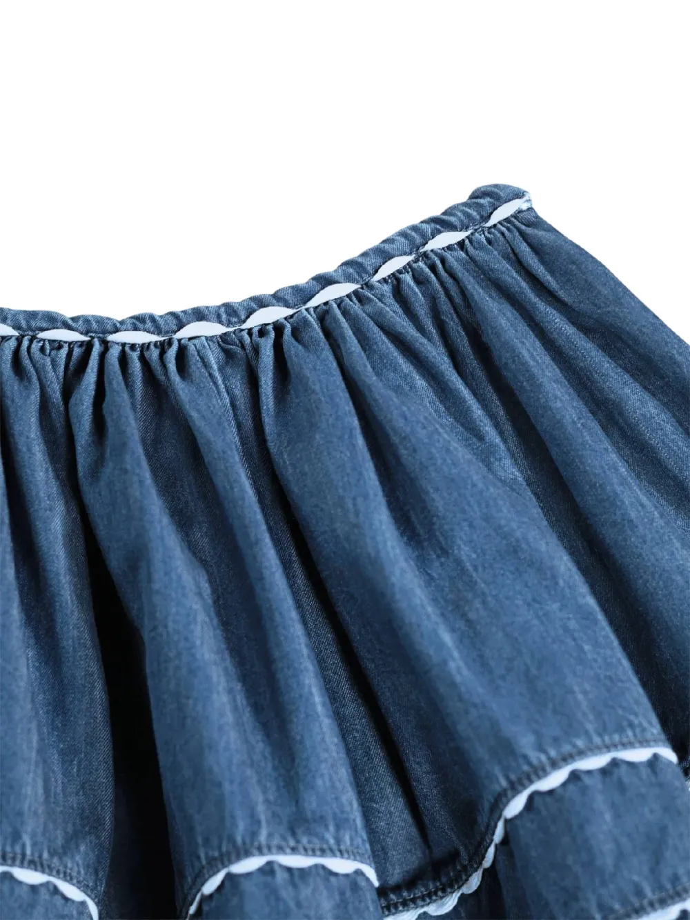 Molo Britani denim rok Blauw