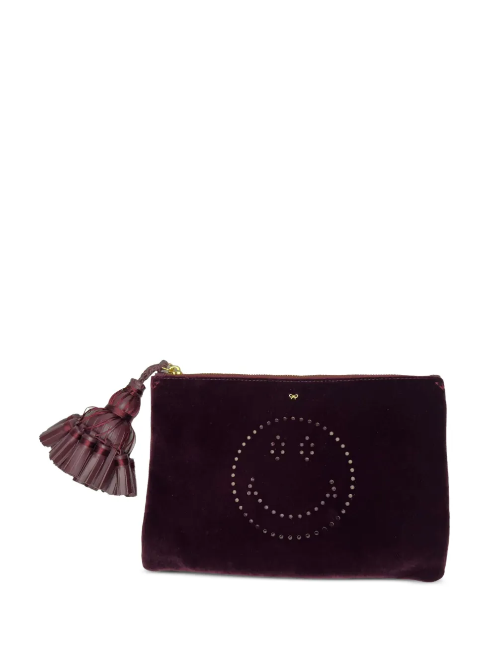 Anya Hindmarch pochette Georgiana perforée - Violet
