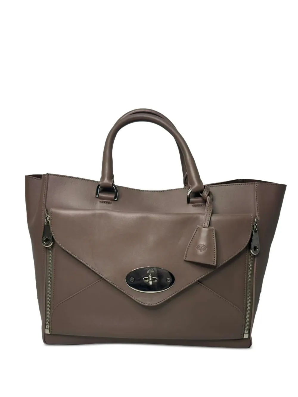 Mulberry Pre-Owned Willow tote bag – Brown