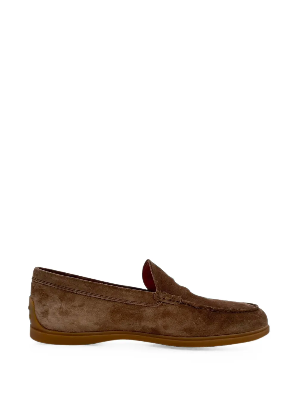 Tod's Vintage suede loafers - Braun