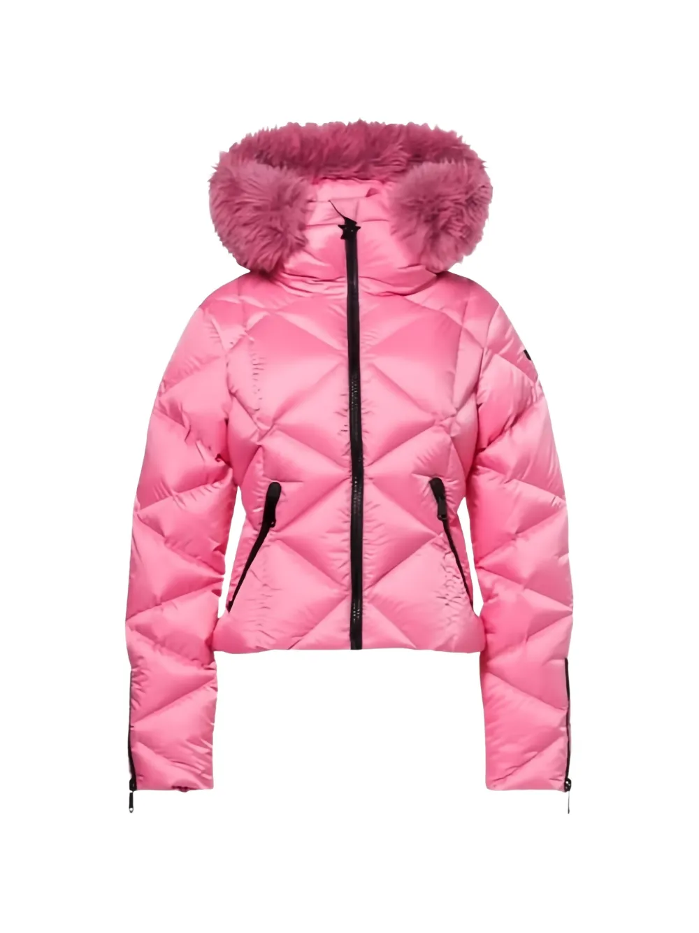 Goldbergh Harumi quilted faux-fur jacket - Rose Goldbergh Harumi quilted faux-fur jacket - Rose