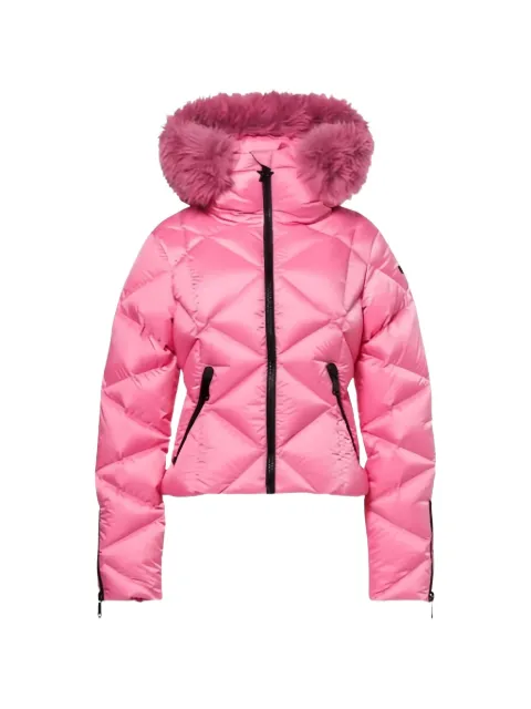 Goldbergh Harumi quilted faux-fur jacket