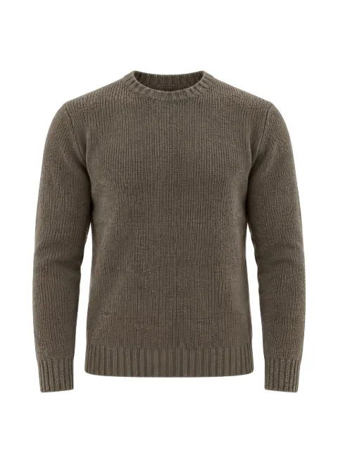 04651 / A TRIP IN A BAG ribbed-knit crew-neck sweater