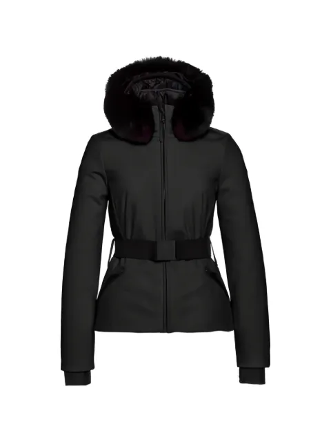 Goldbergh Hida faux fur-trim belted jacket
