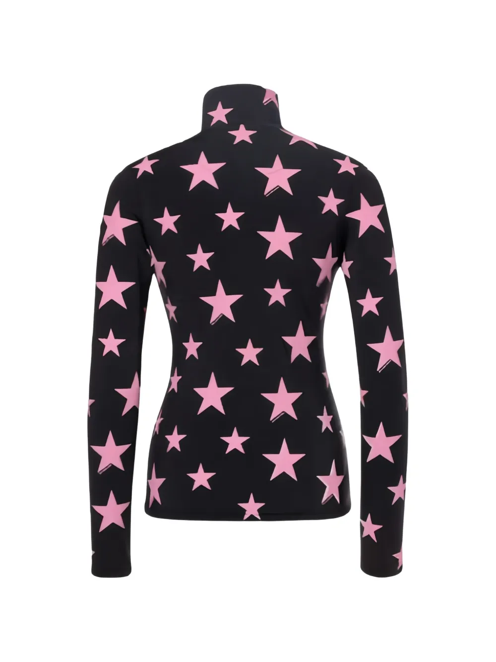 Goldbergh Lunaria star-print half-zip sweatshirt Zwart