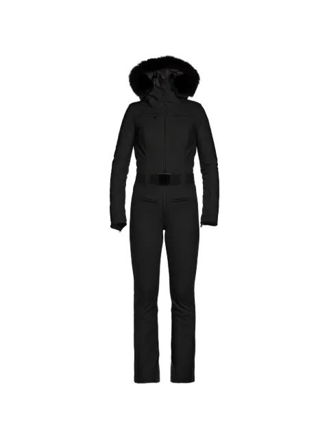 Goldbergh Parry belted faux-fur hooded ski suit