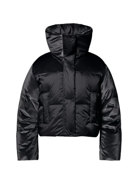 Goldbergh Yume quilted velvet-panelled ski jacket