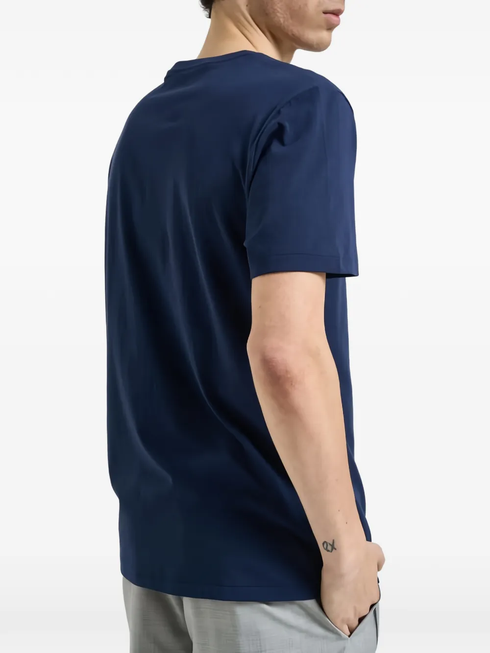 Polo Ralph Lauren T-shirt met geborduurd logo Blauw