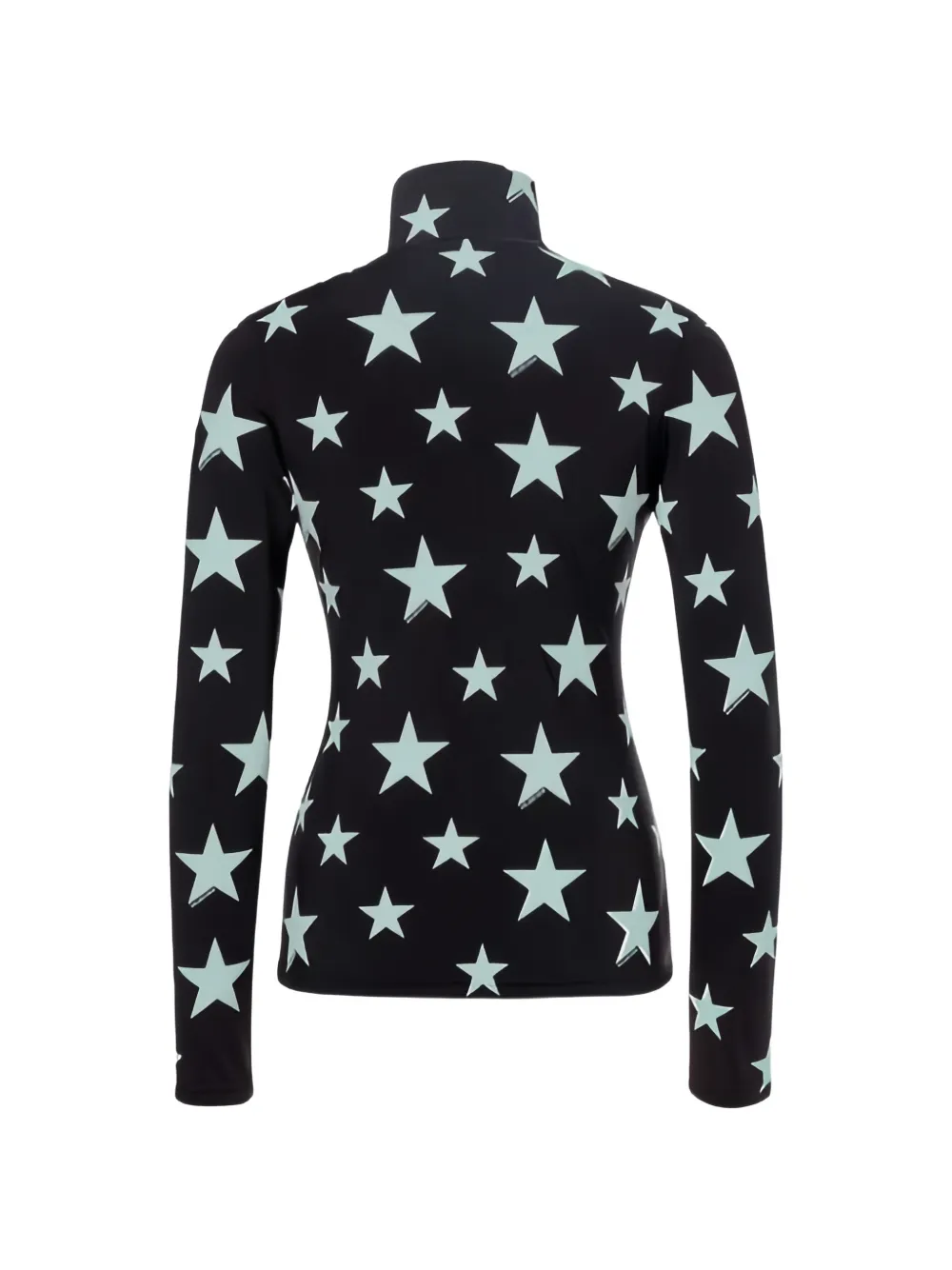 Goldbergh Lunaria star-print half-zip sweatshirt Zwart